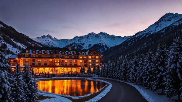 Séjournez dans un hôtel de luxe à Alpe d'Huez pour une escapade inoubliable