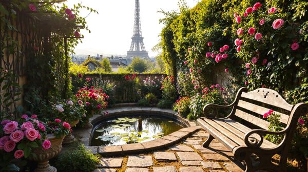 Top 10 havres de paix avec jardin à Paris pour se ressourcer