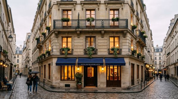 Top 3 hôtels étoiles dans le quartier latin à Paris