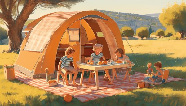 Vacances en famille au camping le Garrigon en Provence